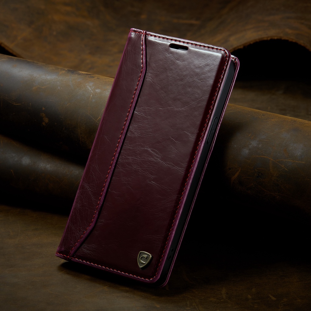 Oppo RENO 8 4G RENO 8 5G RENO 8 PRO 5G RENO 8T 5G Reno 8z 5G C002 CASEON FLIP LEATHER CASE HORSE SER