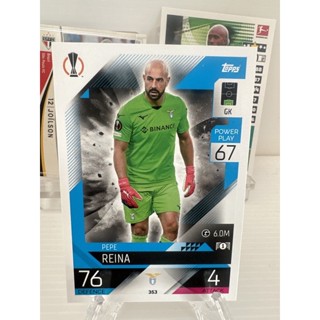 การ์ด 2022-23 Topps Match Attax UEFA League Soccer Cards Lazio