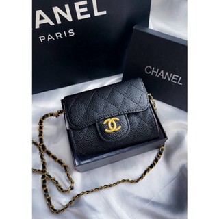 กระเป๋า CHANEL wallet with chain