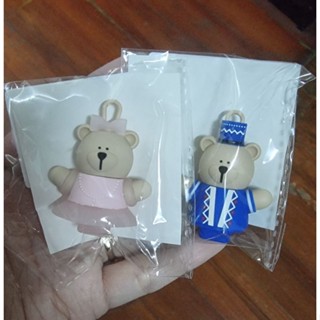 Ballerina Bear และ Nutcracker Bear hot cup stopper จุกหมี starbucks คู่