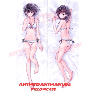 Shirai Hinako Blue Reflection Dakimakura ปลอกหมอนอิงโซฟา แบบนิ่ม ลายอนิเมะญี่ปุ่น Otaku ขนาด 50x150 ซม. DK3600