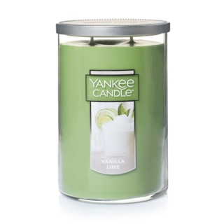 LARGE TUMBLER 2 WICK VANILLA LIME