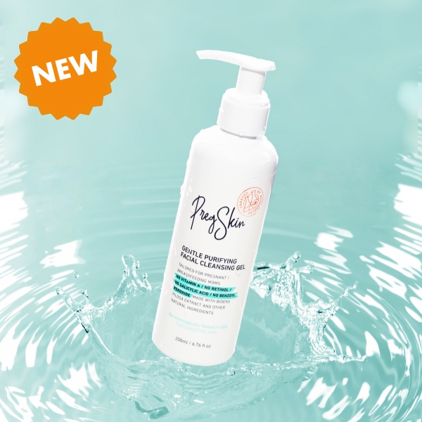 PregSkin Gentle Purifying Facial Cleansing Gel เจลล้างหน้าชนิดล้างออกสำหรับคุณแม่ตั้งครรภ์และให้นมบุตร 1 ชิ้น