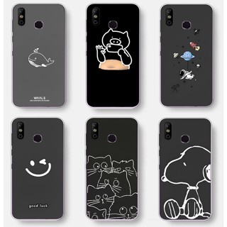 เคสโทรศัพท์มือถือ ซิลิโคนนิ่ม TPU สําหรับ Infinix Smart 4 X653 Smart 6 5