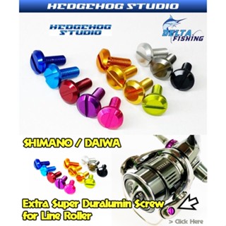 ็Hedgehog Studio นอตไลน์โรลเลอร์  Duralumin Screw for Line Roller Spinning Reels