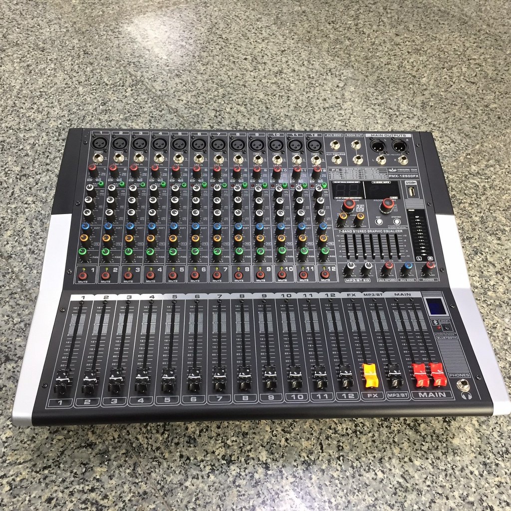 PROEUROTECH PMX-12500FX POWERMIXER+BLUETOOTH