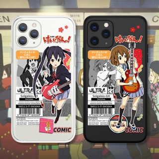 Hirasawa Yui K-ON！ เคสไอโฟน iPhone 11 12 pro max เคส X Xr Xs Max 14 7 8 plus case 13 14 promax couple cover TPU เคส นิ่ม