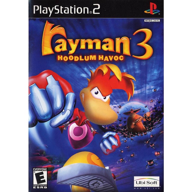 Rayman 3: Hoodlum Havoc (USA) PS2 แผ่นเกมps2 แผ่นไรท์ เกมเพทู