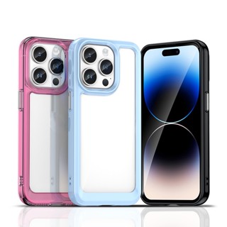 เคสโทรศัพท์อะคริลิค TPU กันกระแทก สีแคนดี้ สําหรับ Xiaomi POCO F3 F4 M4 5G C3 C31 M2 M3 Pro X4 GT 5G