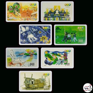 (ของสะสม) บัตรเติมเงินเก่า AIS ชุด Refill Card Contest 2003