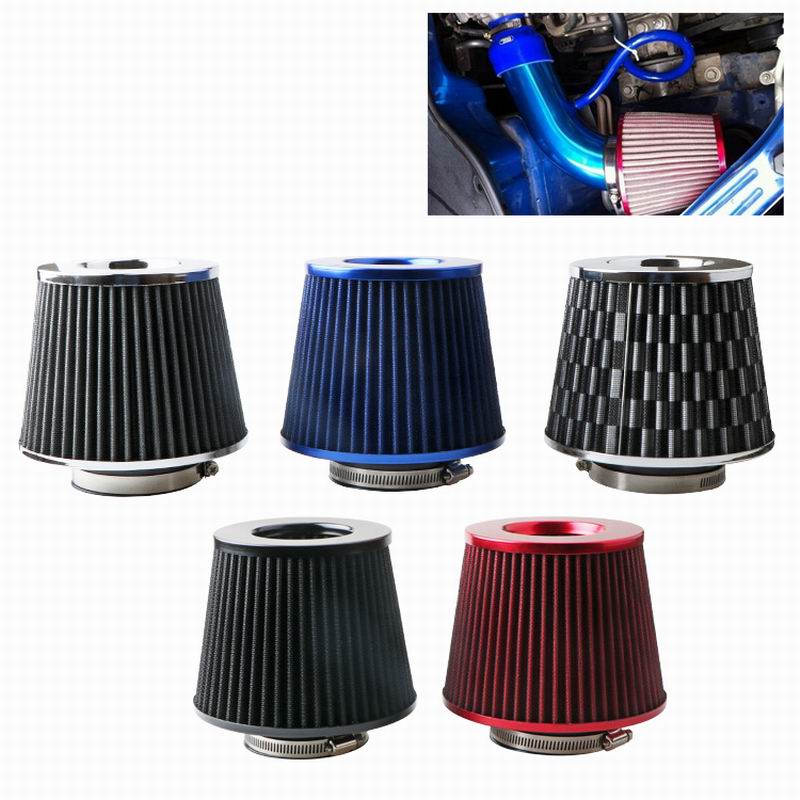 Air filter กรองอากาศ งานผ้า กรองผ้าทรงกรวย กรองอากาศรถ แต่งชิ่ง มีหลายสีให้เลือก