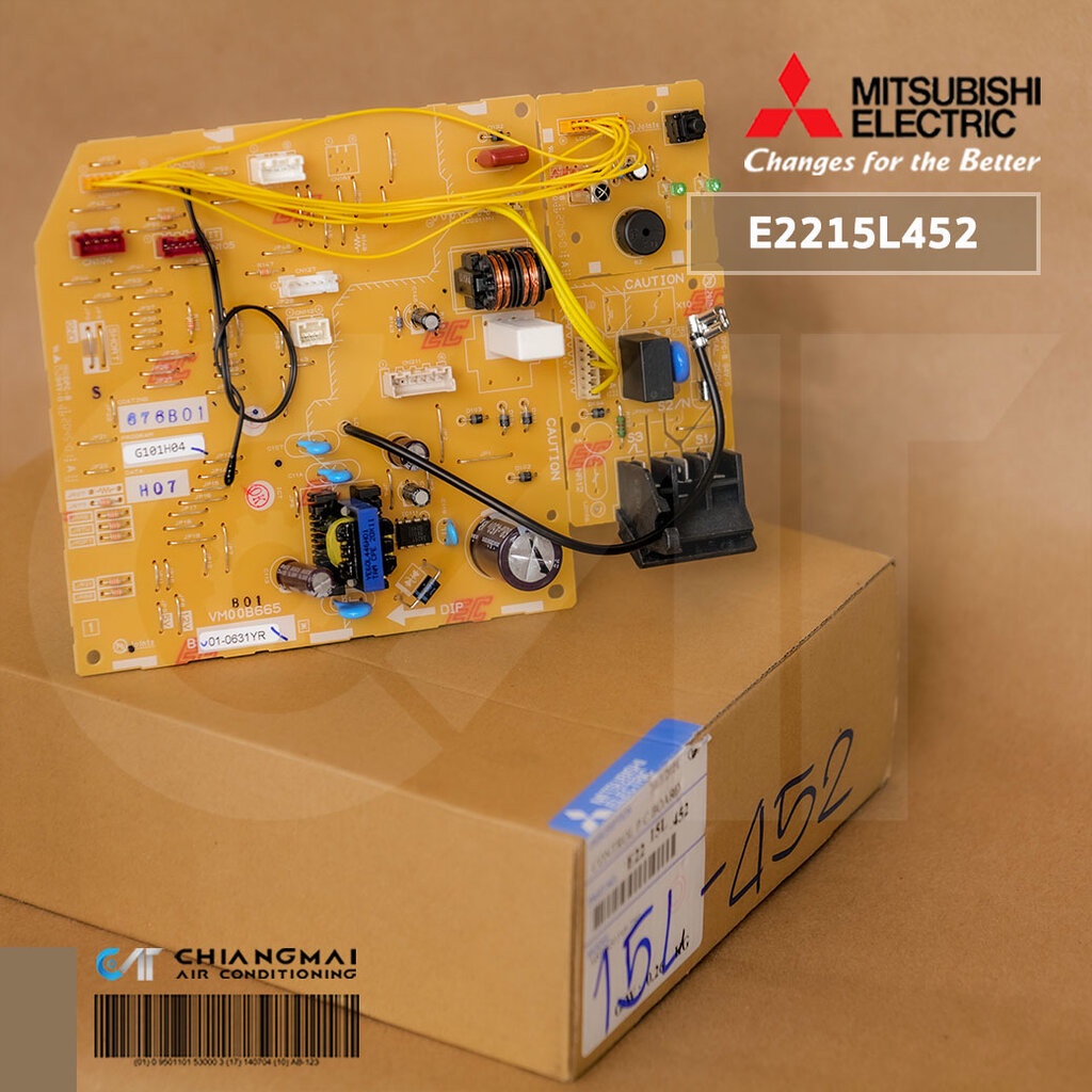 E224V8452 (แทนรหัสเดิม E2215L452) แผงวงจรแอร์ Mitsubishi Electric แผงบอร์ดแอร์มิตซูบิชิ บอร์ดคอยล์เย็น รุ่น MSY-KS13V...