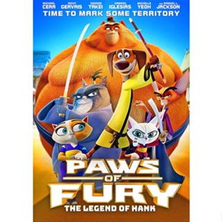 DVD หนังการ์ตูน Paws of Fury The Legend of Hank อุ้งเท้าพิโรธ ตำนานของแฮงค์