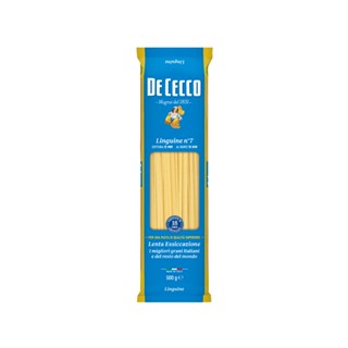 พาสต้า ลิงกวินี เบอร์.7 - ดีเชคโก้, 500 กรัมPasta Linguine No.7 - De Cecco, 500 grs