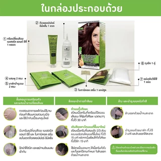 [ครีมเปลี่ยนสีผม] Schwarzkopf Hair Color Natural & Easy 5.05 Golden Light Brown สี 5.05 น้ำตาลอ่อนประกายทอง 1 กล่อง