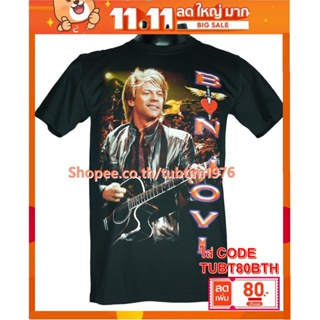 เสื้อวง Bon Jovi เสื้อวงร็อค เมทัล สากล เสื้อวินเทจ บอน โจวี BJI1069