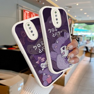 เคสโทรศัพท์มือถือหนังแกะ แบบนิ่ม กันกระแทก ลายคุโรมิน่ารัก สําหรับ OPPO Reno2