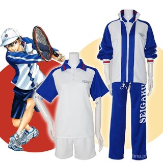 prince of tennis cosplay costume Echizen Ryomacosplay tracksuit T-shirt