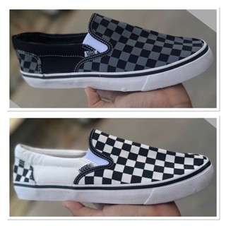 Vans Slip On (size36-45) ลายหมากรุกมี2 สี