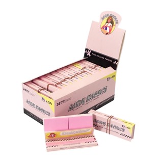 Lady Hornet 78mm 1/4 King Size Pink Rolling Paper with tips