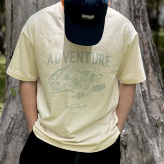 Playworks เสื้อยืดT shirt – Life is a journey ลาย Adventure time to explore