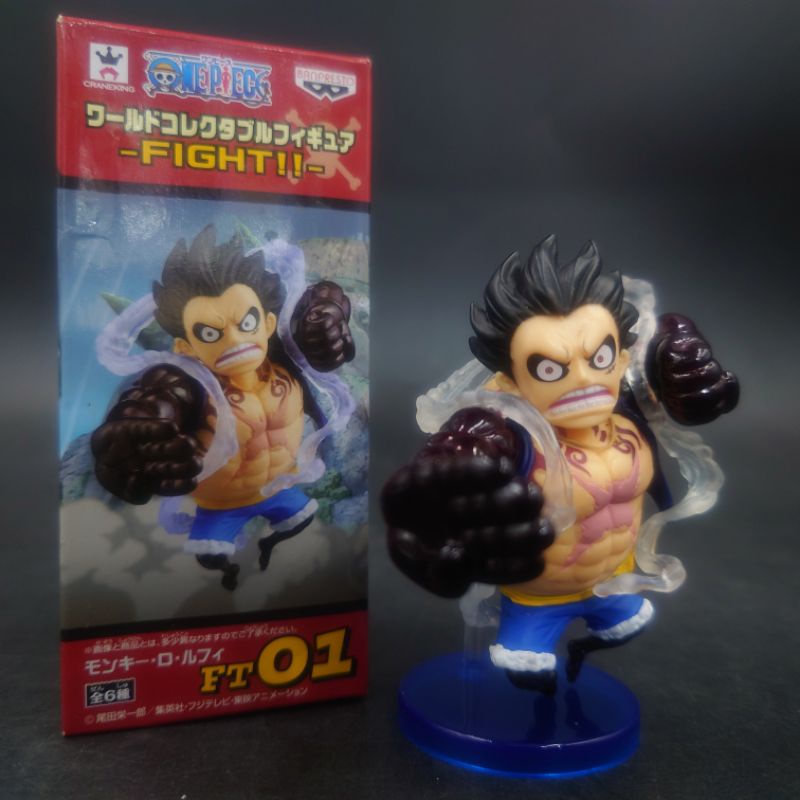 Wcf One Piece งานแท้💥 ลิขสิทธิ์ Banpresto ลูฟี่ Luffy Gear 4 Vol.Fighting Ft01 ภาคเดรสโรซ่า สวยสุดๆ 