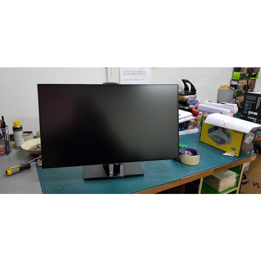 ViewSonic 27" IPS QHD Monitor 2560x1440 60Hz 5ms HDMI DP USB-C (VP2768a)(มือสอง)