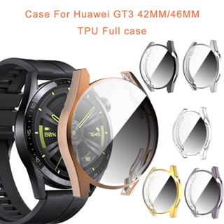 เคสโทรศัพท์มือถือ TPU แบบนิ่ม บางพิเศษ สําหรับ Huawei GT2 GT3 Pro GT Runner ECG 46 มม. 42 มม. Huawei GT2e GT3 SE