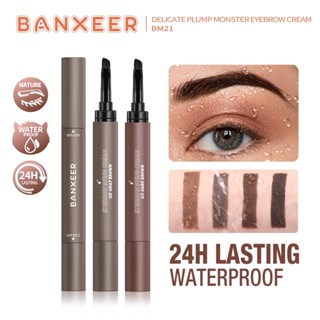 BM21 Banxeer Delicate Plump Monster Eyebrow Cream แบนเซียร์ เจลเขียนคิ้ว เจลคิ้ว เขียนคิ้ว ที่ปัดคิ้ว กันน้ำ ติดทน