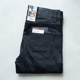 *Lean Dean Dry Ever Black (แถมฟรี 🛍ถุงผ้ามูลค่า 300 บาท) ยีนส์ดำ 12oz ของ Nudie Jeans ดำสนิท ไม่มีเฟด