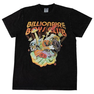 เสื้อยืดแขนสั้น พิมพ์ลาย Billionaire Boys Club BBC สไตล์วินเทจ แฟชั่นสําหรับผู้ชาย