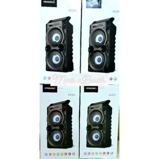 KENSONIC KS-315 ลำโพงบลูทูธ  (BOOM BOX) แบบพกพาขนาดมาตรฐานใช้สำหรับฟังเพลง หรือทำกิจกรรมแบบ Indoor / Outdoor