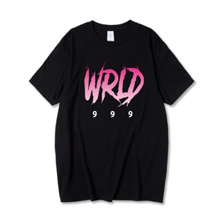 【Plus Size】เสื้อยืดแขนสั้น พิมพ์ลาย Rapper Juice Wrld สไตล์ฮิปฮอป สําหรับผู้ชาย 2022