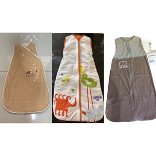 ถุงนอนเด็ก Ikea Baby Sleeping Bag Cotton มือสอง มี 3 ตัว 3 แบบ