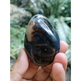 🍀 หิน ควาติก แพลนท์ อาเกต ( Aquatic Plants Agate ) / 👑น้ำหนัก 109 กรัม 
🌟 ชิ้นนี้เป็นผลึกด้านข้างด้วยสวยมากๆ