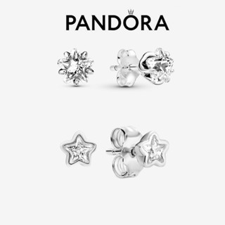 [พร้อมส่งทีไทย]Pandora เงิน925 ต่างหู ตุ้มหู Twinkling Star Stud Earrings เครื่องประดับแฟชั่นสตรี ของแท้ 100%P31