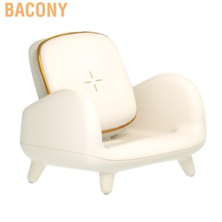 Bacony 15W Wireless Charger Quick Charging Sofa Designed Station for IOS Phones Universal