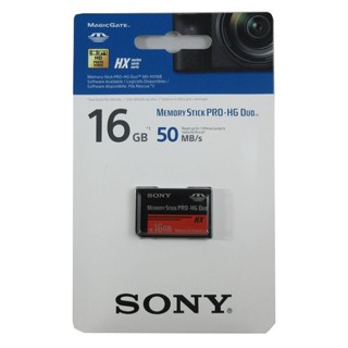 Sony Memory Stick Pro-HG Duo Media HX 16GB