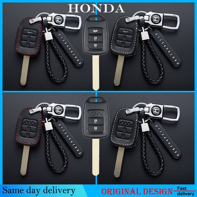 ฮอนด้า Honda 2022 11th generation Civic เคสกุญแจรีโมทรถยนต์ โลหะ สําหรับ