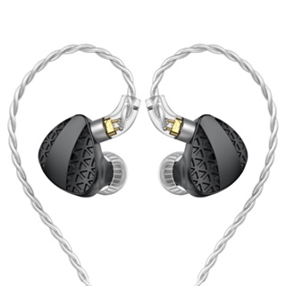 Trn MT3 HiFI ช่องเสียบคู่หูฟังแบบไดนามิกกีฬาที่ใช้ในหูหูฟังเพลงดีเจหูฟัง