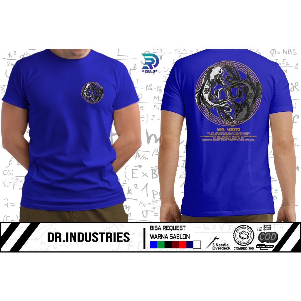 KOI เสื้อยืดสําหรับ YIN KOI LOVERS, KOI, NUSANTAA KOI LOVERS, INDONESIAN KOI LOVERS - DR INDUSTRAIES
