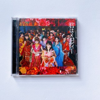 AKB48 CD+DVD single Kimi Wa melody Limited Edition type B แผ่นแกะแล้ว) ไม่มีโอบิ