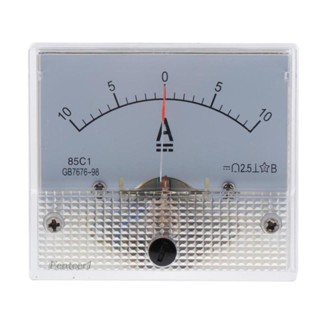 [Fenteer1] แผงแอมป์มิเตอร์ DC 85C1 เมตร 2.5 ความแม่นยํา ทนทาน 0-1A