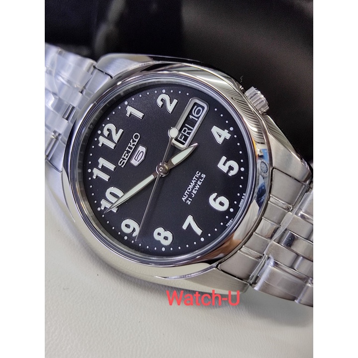 นาฬิกาข้อมือ ผู้ชาย Seiko 5 Automatic SNK381K1 SNK381K SNK381 รับประกันศูนย์บ.ไซโก(ประเทศไทย)