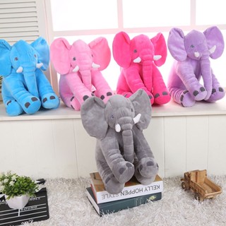 Waroom ตุ๊กตาช้างตัวใหญ่   ตุ๊กตา ของเล่น ของเล่นเด็ก Elephant Plush Toy Stuffed Doll Soothing Elephant   Child Sleeping with Pillow Christmas birthday gift