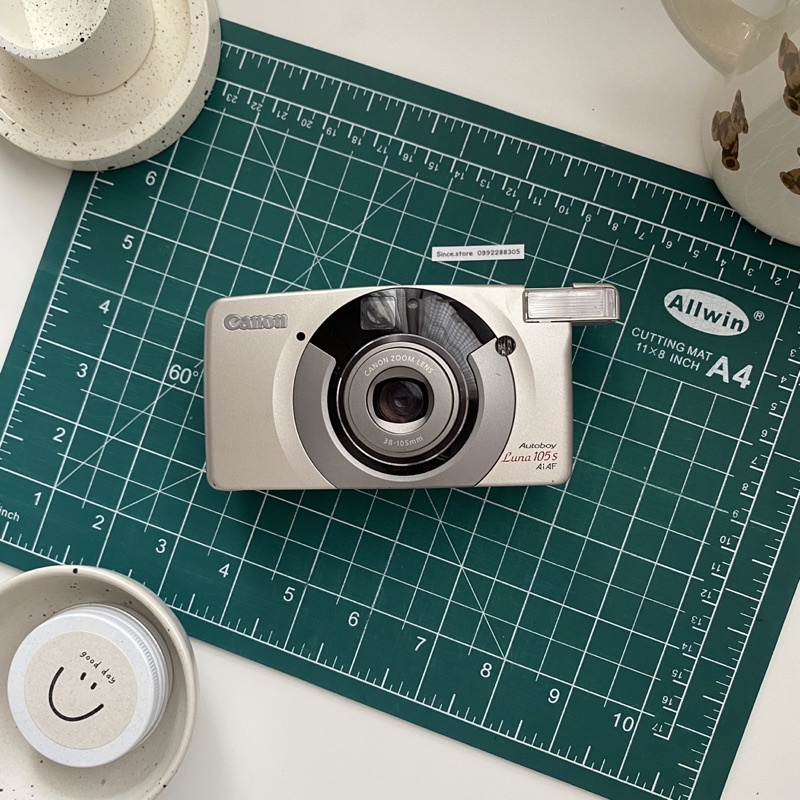 Canon Autoboy Luna 105s 🌙 ลูกเล่นเยอะ • ตระกูลดัง ดีไซน์แปลกตา 🇯🇵 made in japan • เทสแล้ว มีรูป | กล้องฟิล์มมือสอง