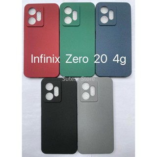 【Case】เคสโทรศัพท์มือถือซิลิโคน Tpu แบบนิ่ม ผิวด้าน บางพิเศษ สําหรับ Infinix Zero 20 6.7 นิ้ว 2022 X6821 Hot 20 4G Hot 20s