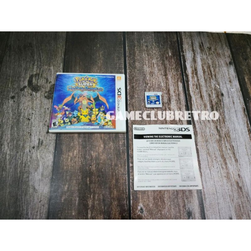 Pokemon Super Mystery Dungeon Nintendo 3DS