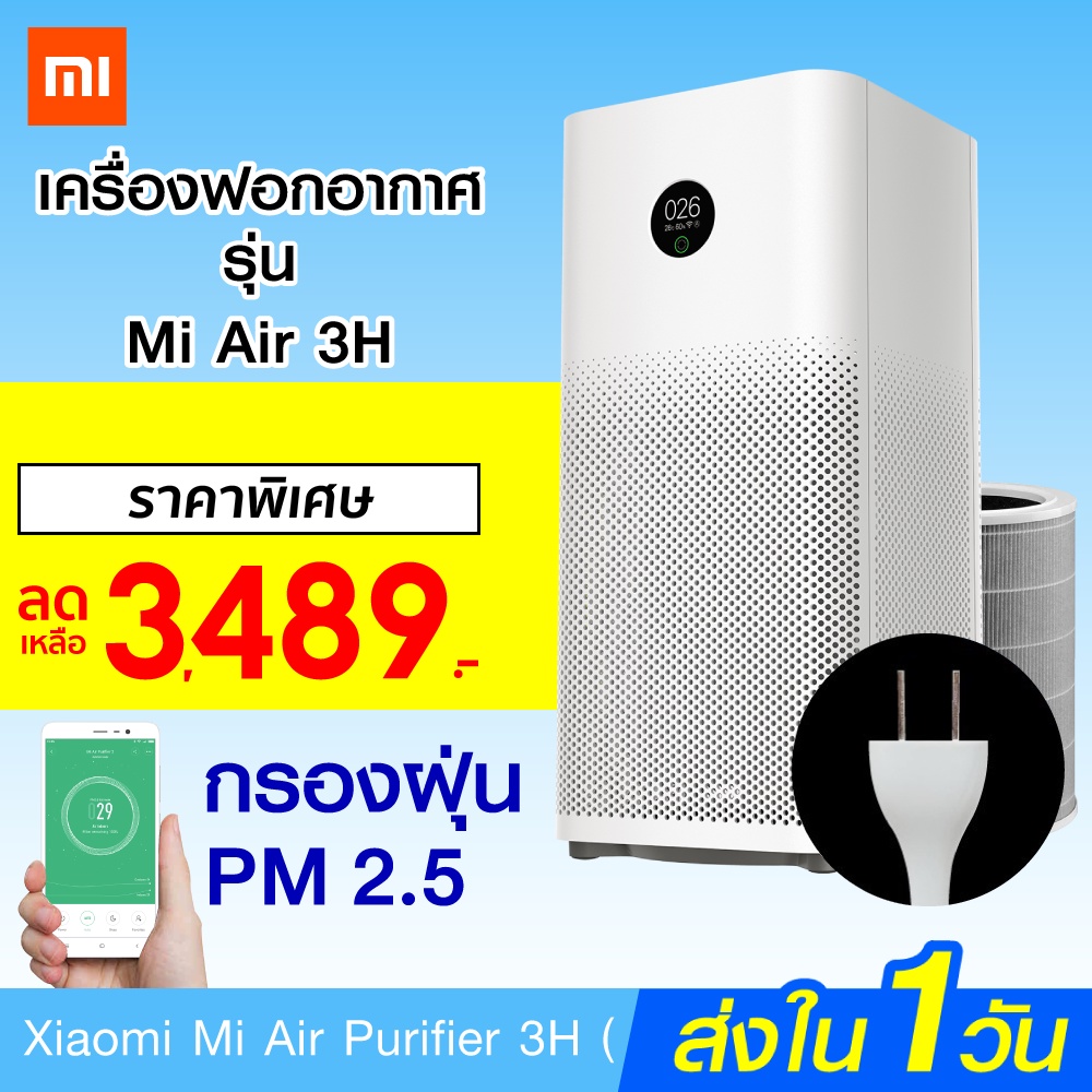 Airy ไส้กรองอากาศ เกรดการแพทย์ H13 Mi 2C 2H 2S 3C 3H 4 Compact 4 4Lite ...