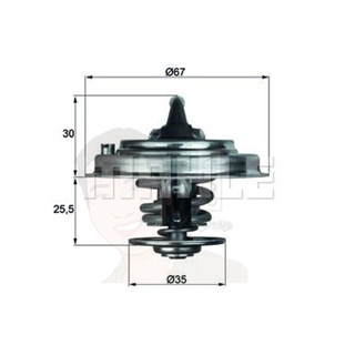 TX 30 87D วาล์วน้ำ Caravelle 2.8/3.2 T4-5, A4 A6 077121113 (ยี่ห้อ MAHLE)